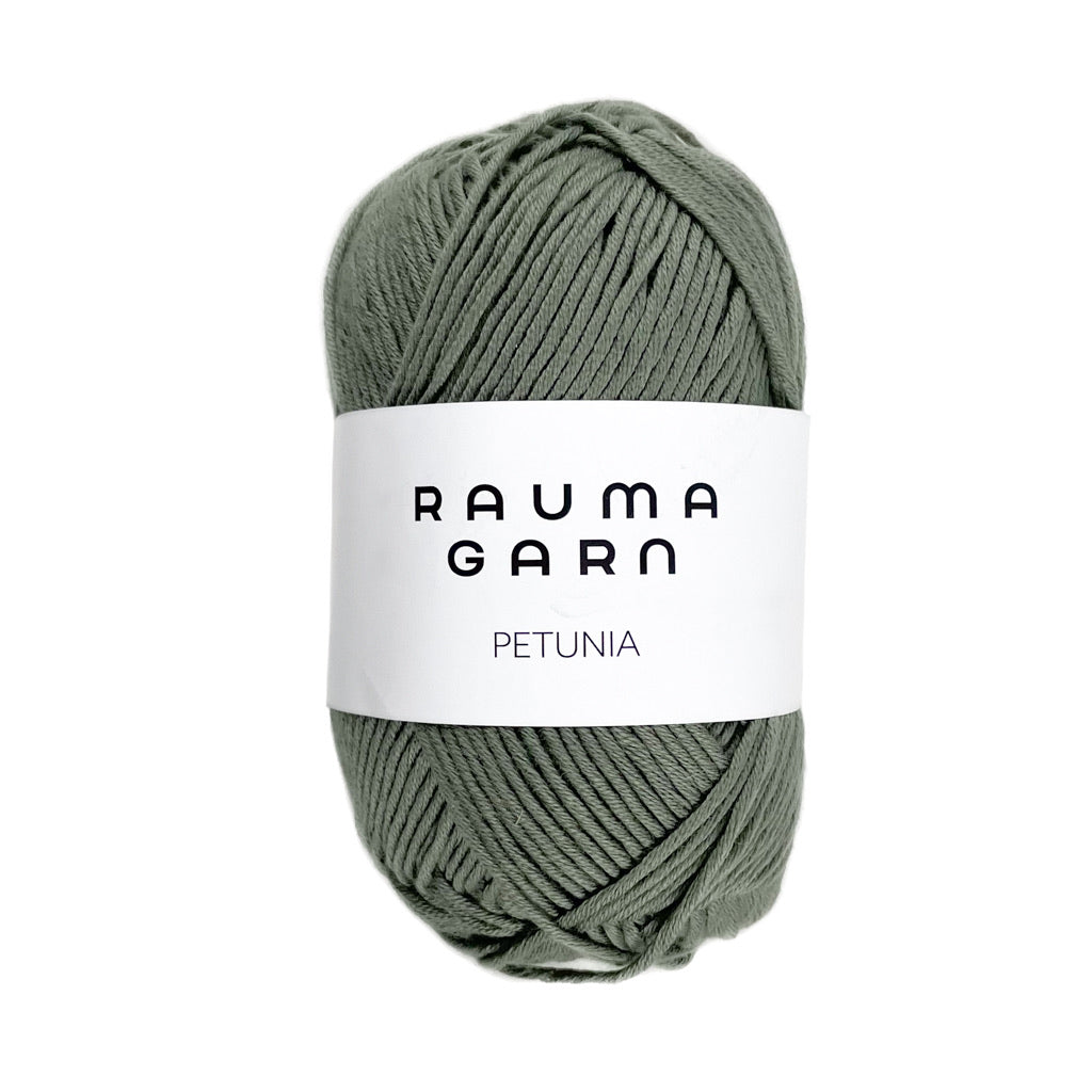 Rauma Garn / Petunia - 212 Kakigrønn