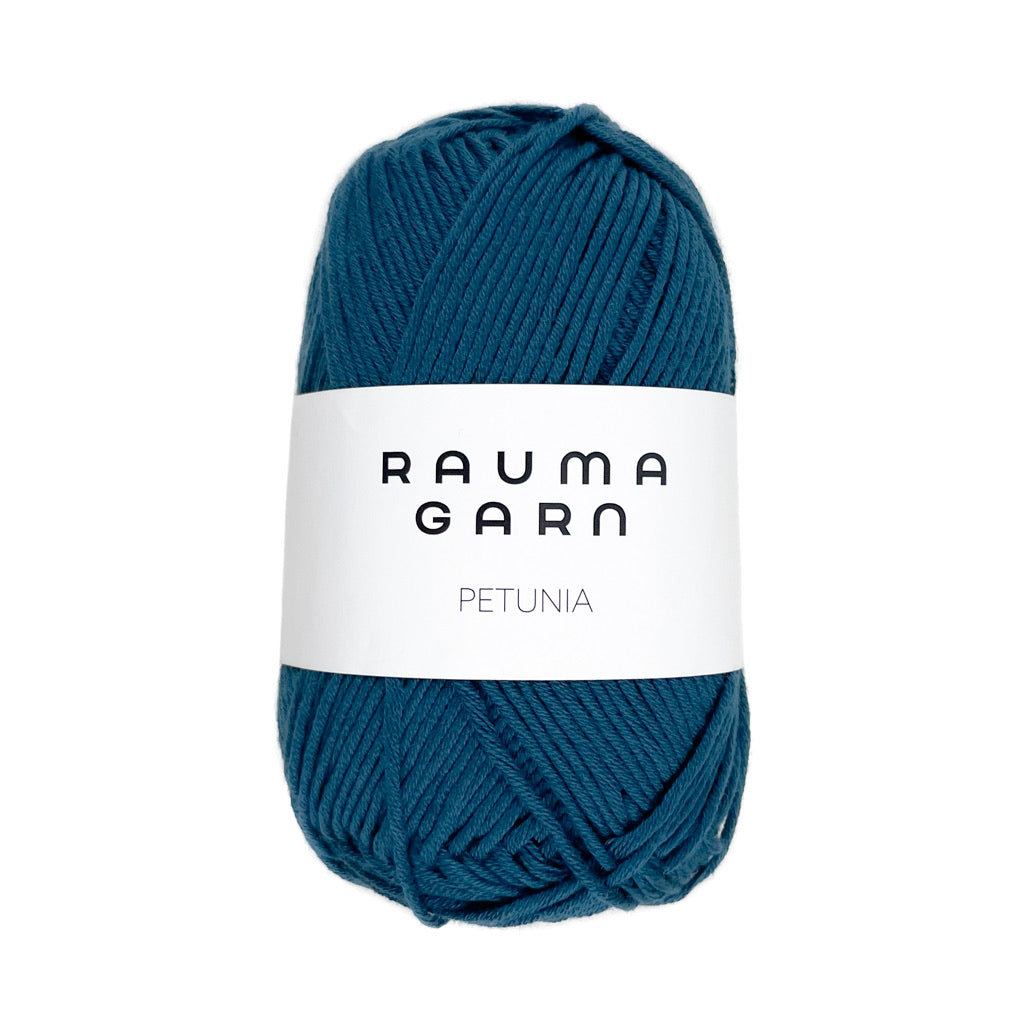 Rauma Garn / Petunia - 300 Bondeblå