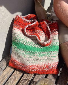PetiteKnit - Technicolor Tote Bag