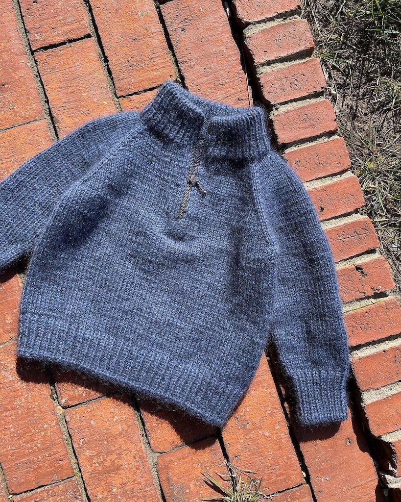 PetiteKnit - Zipper Sweater Junior