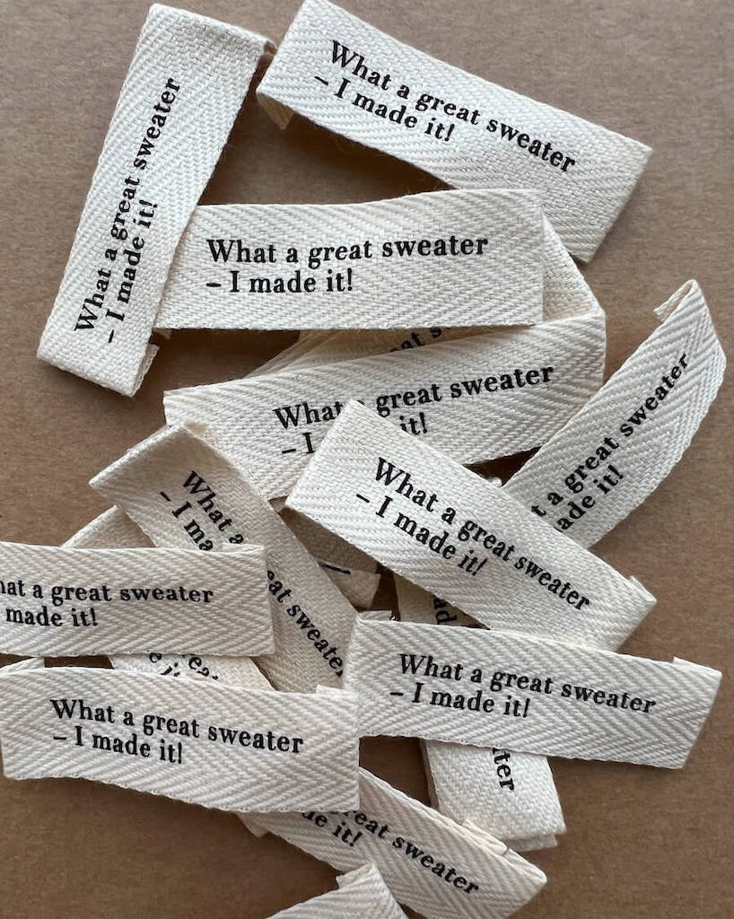 PetiteKnit - "What a great sweater - I made it" - Lille Label